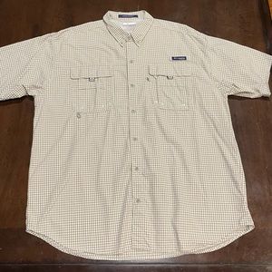 Men’s XL, Columbia PFG (Performance Fishing Gear), Omni-Shade, Super Bahama